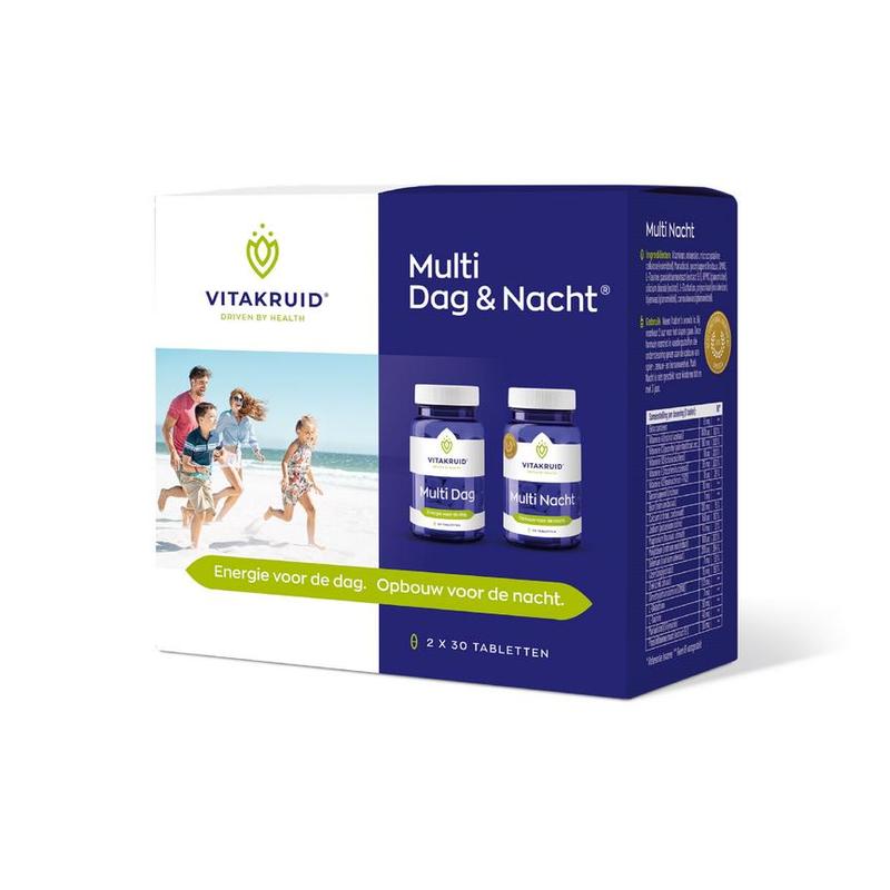 Vitakruid Vitakruid Multi Dag & Nacht HD 100% Vegan 2x30 - 60tb