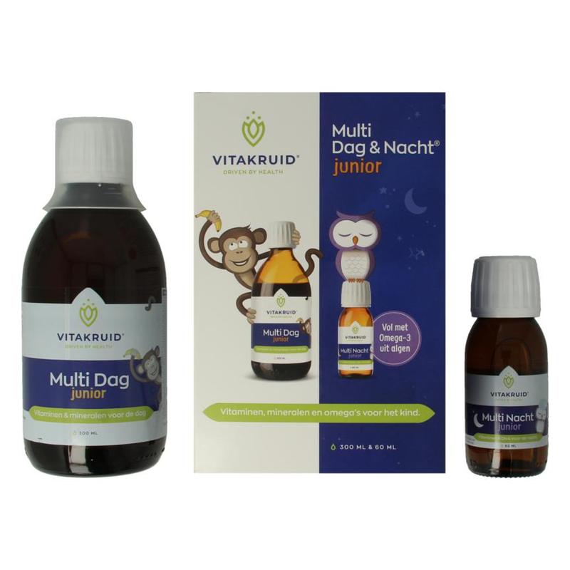 Vitakruid Vitakruid Multi Dag & Nacht Junior 100% Vegan - 360ml