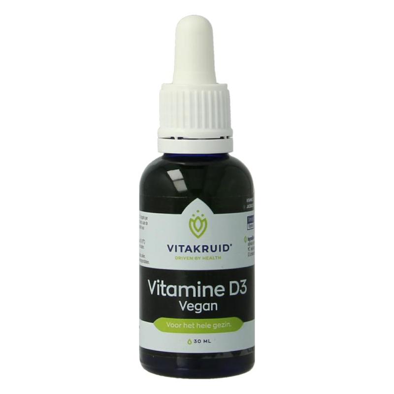 Vitakruid Vitakruid Vitamine D3 Vegan VitashineÂ® 5 mcg - 30ml