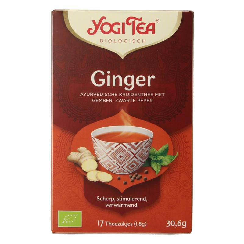 Yogi tea Yogi Tea Ginger 17TB BIO - 17zk