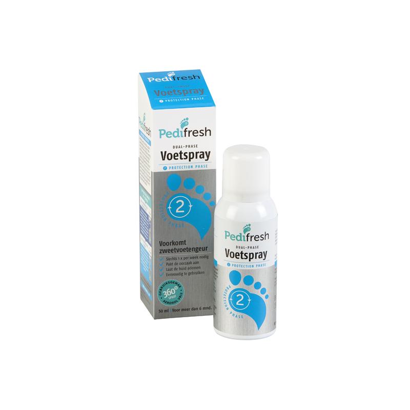 Pedifresh Pedifresh Voetspray Fase 2 voorkomt zweetvoetgeur - 50ml