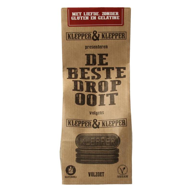 Klepper & klepper Klepper & Klepper De Beste drop ooit volzoet - 200gr