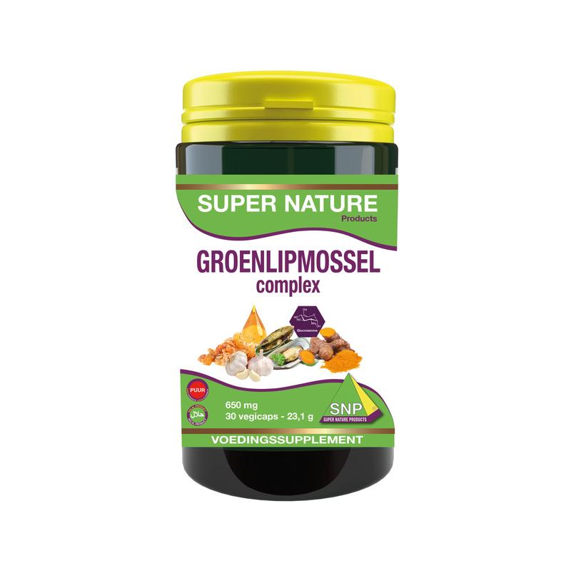 Snp SNP Groenlipmossel complex puur - 30vcp