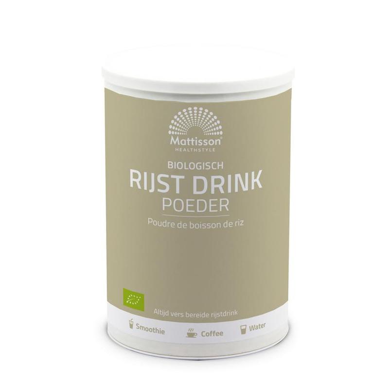 Mattisson Mattisson Rijst Drink Poeder Bio - 500gr