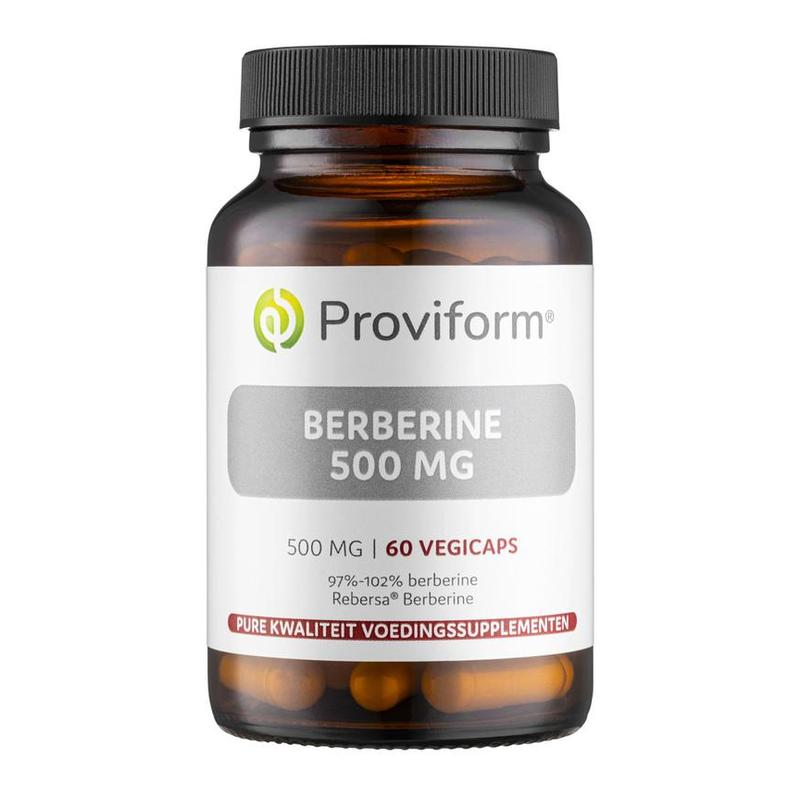 Proviform Proviform Berberine 500mg Rebersa (97-102% zouten) - 60vcp