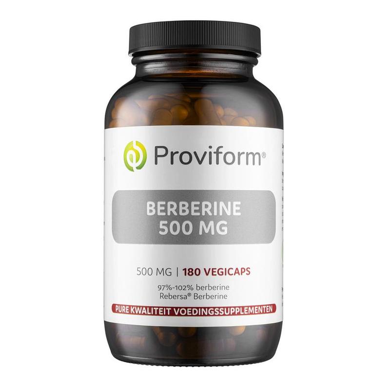 Proviform Proviform Berberine 500mg Rebersa (97-102% zouten) - 180vcp