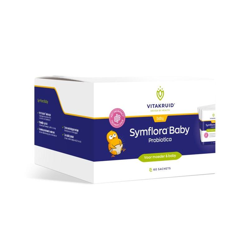 Vitakruid Vitakruid SymfloraÂ® Baby Probiotica moeder & baby - 60sach