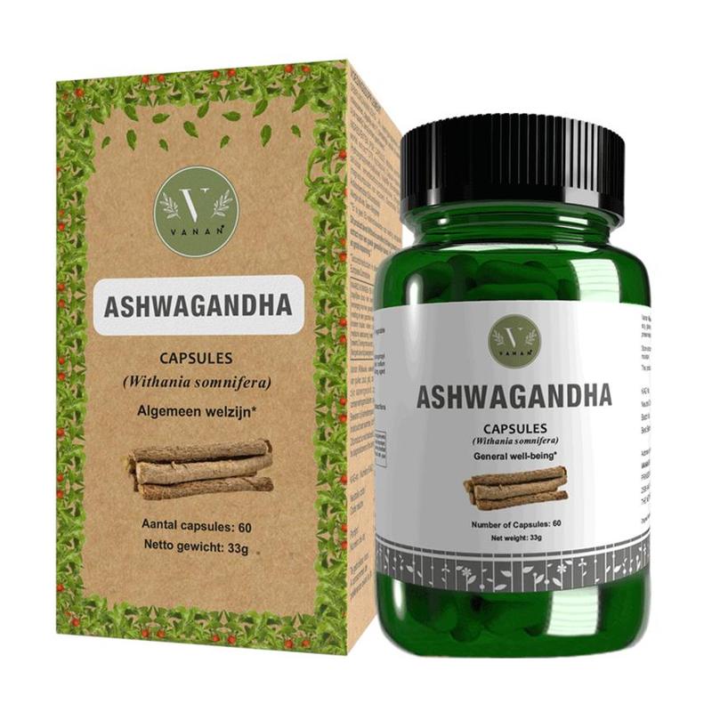 Vanan Vanan Ashwagandha Capsules - 60cp