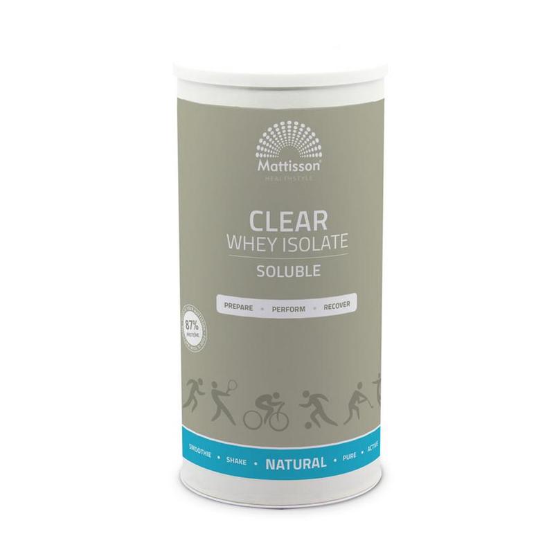 Mattisson Mattisson Clear Whey Isolate Soluble Natural - 400gr