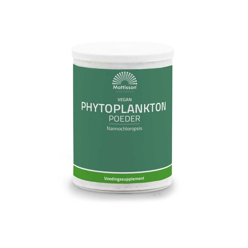 Mattisson Mattisson Phytoplanton Poeder Nannochloropsis - 100gr