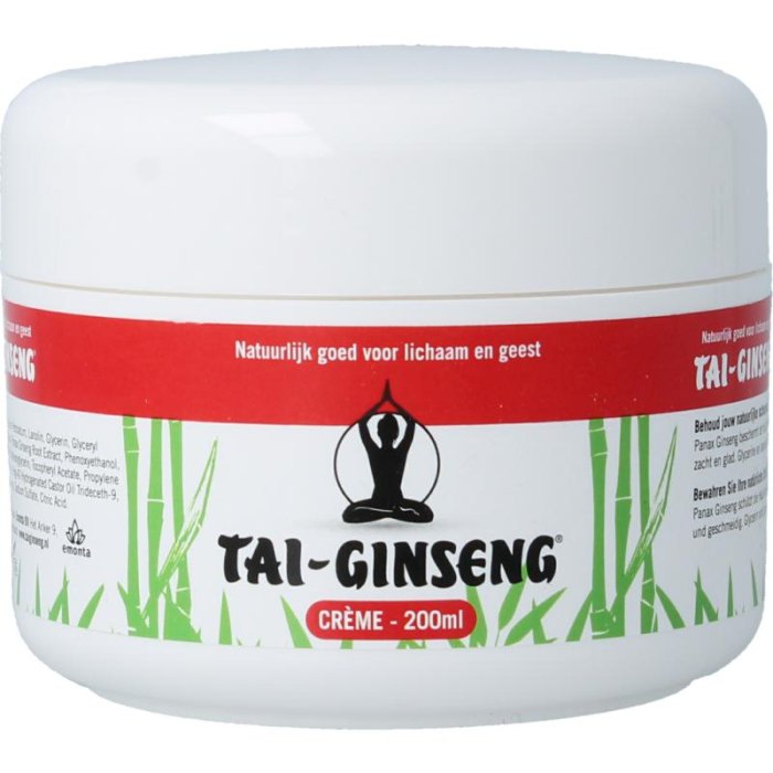 Tai ginseng Tai Ginseng Tai-Ginseng creme - 200ml