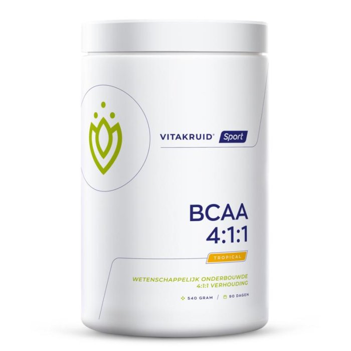 Vitakruid Vitakruid BCAA 4:1:1 sport Tropical - 540gr