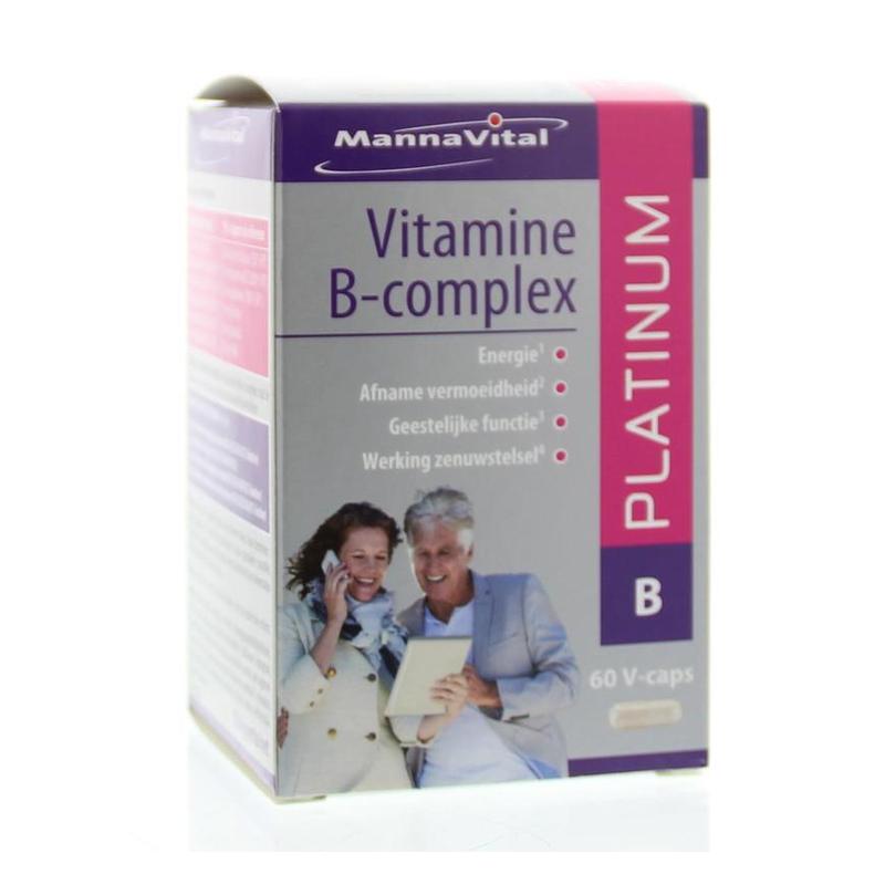 Mannavital Mannavital Vitamine B-Complex Platinum - 60vcp