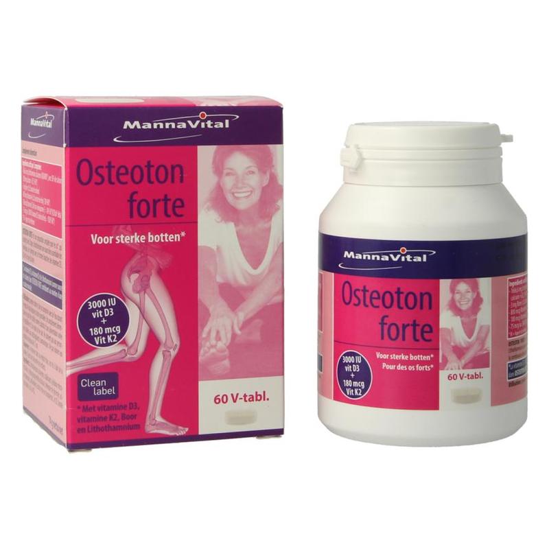 Mannavital Mannavital Osteoton Forte - 60tb