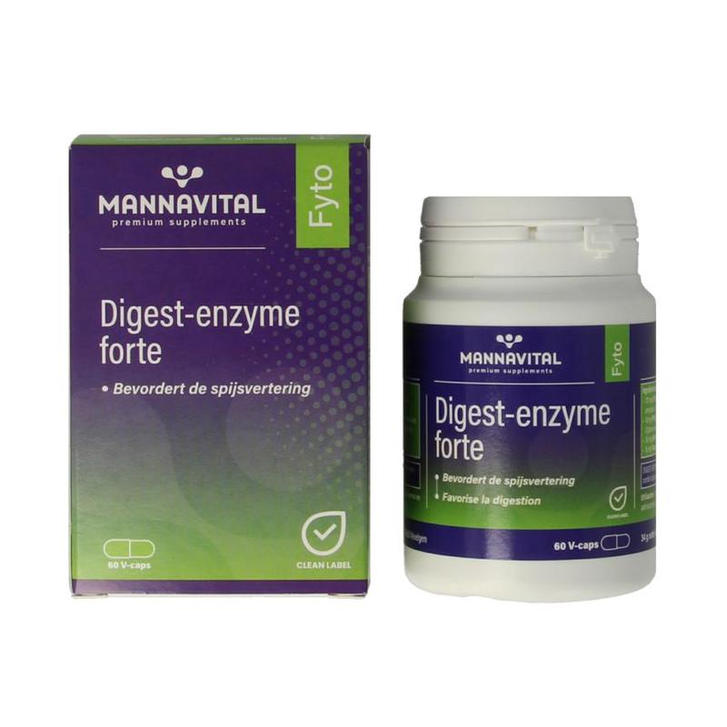 Mannavital Mannavital Digest enzyme forte - 60vcp