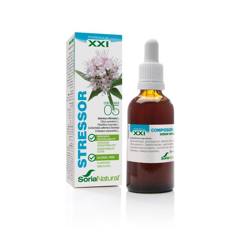 Soria natural Soria Natural Composor 5 Stressor XXI - 50ml
