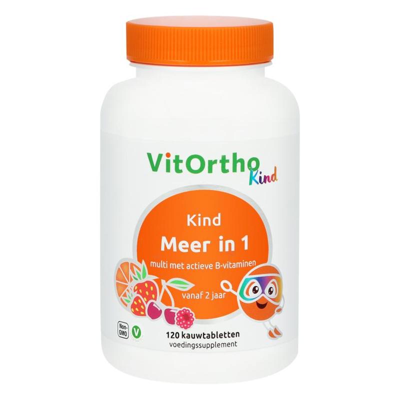Vitortho VitOrtho Meer in 1 Kind 120 kauwtabs - 120ktb