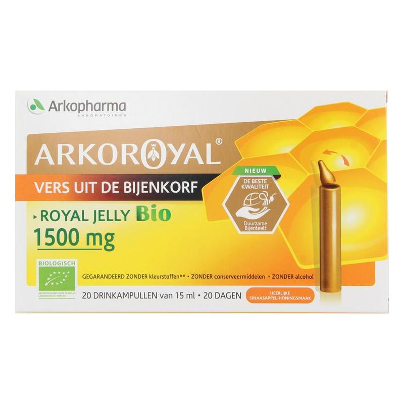 Arkoroyal ARKOROYAL Royal Jelly 1500 Mg - 20amp