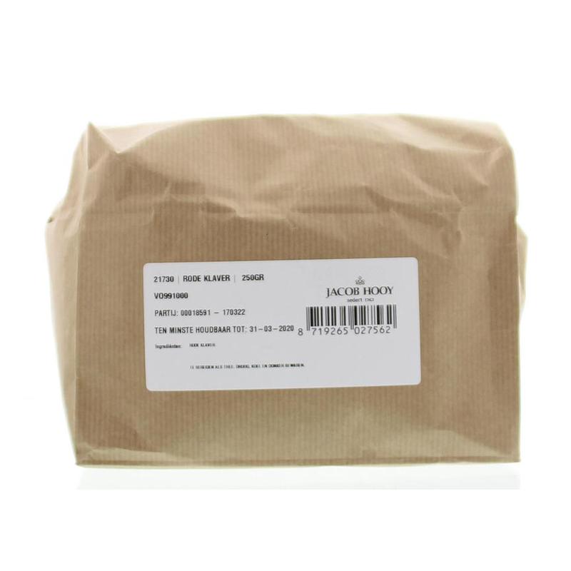 Jacob hooy jacob Hooy RODE KLAVER GESNEDEN - 250gr
