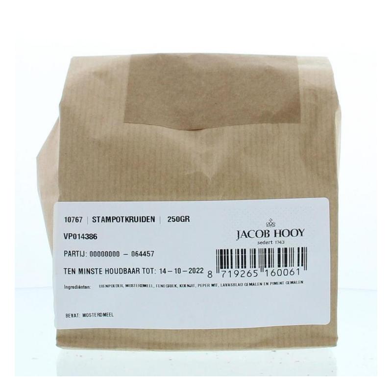 Jacob hooy jacob Hooy STAMPPOTKRUIDEN GEMALEN - 250gr