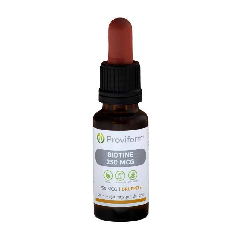 Proviform Proviform Biotine 250 mcg druppels 20ml - 20ml