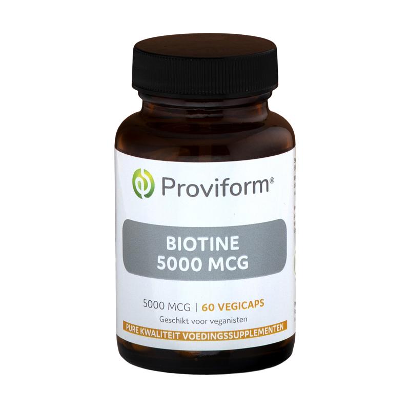 Proviform Proviform Biotine 5000mcg 60vcaps - 60vcp