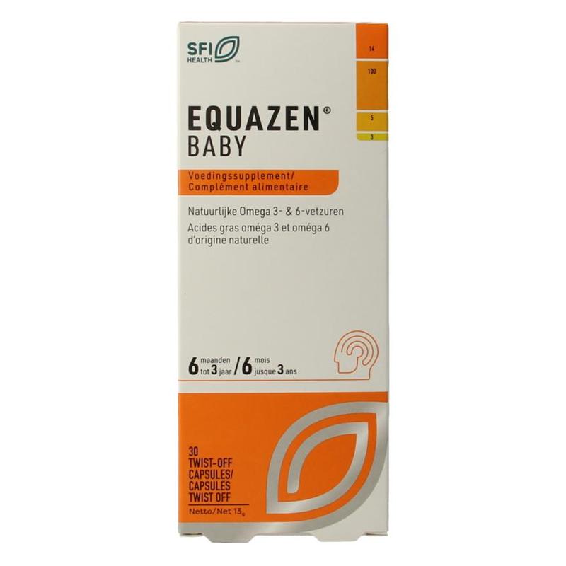 Springfield Springfield Equazen baby 100mg, DHA-rijke visolie - 30amp