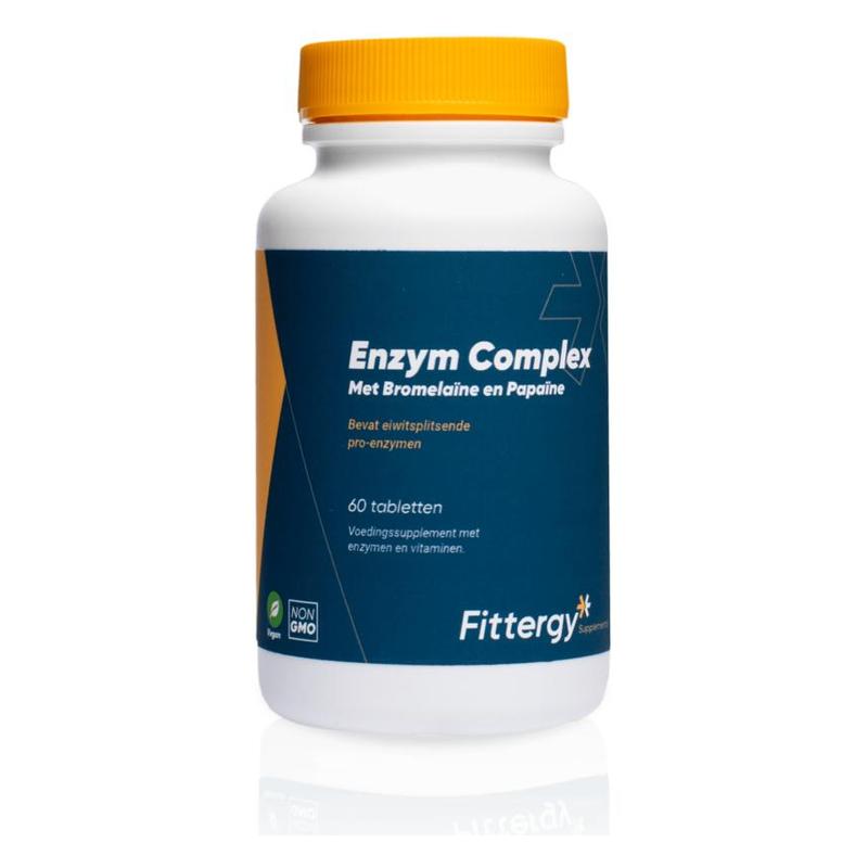 Fittergy Fittergy Enzym Complex met Bromelaïne en Papaïn - 60tb
