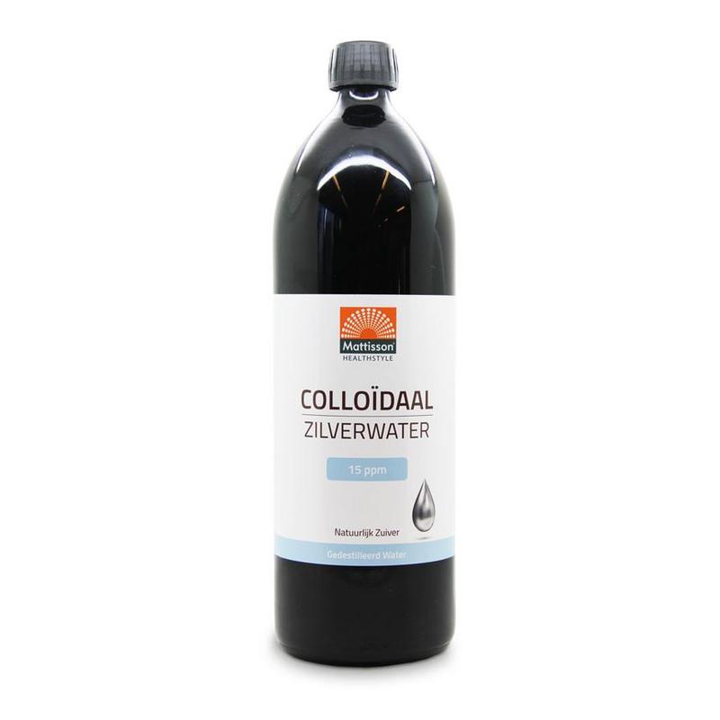 Mattisson Mattisson Colloidaal Zilverwater 15 ppm 1000ml - 1lt