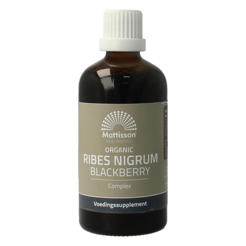 Mattisson Mattisson Org Ribes Nigrum complex tinctuur 100ml - 100ml