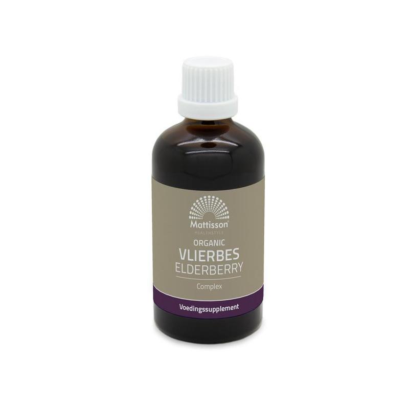 Mattisson Mattisson Org Vlierbes complex tinctuur - 100 ml - 100ml