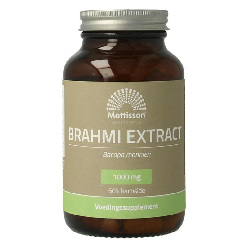 Mattisson Mattisson Brahmi Bacopa monnieri Bacoside50 120tab - 120