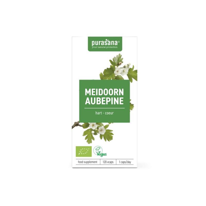 Purasana PURASANA Meidoorn extract 100 mg 120 Vcaps BIO - 120vcp