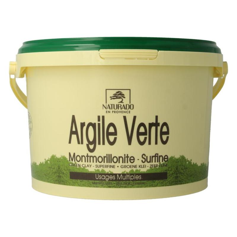 Naturado NATURADO Groene klei Montmorillonite emmer 2,5 kg - 2.5kg
