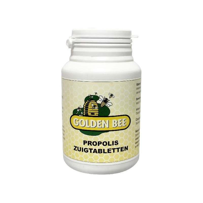 Golden bee Golden bee Propolis zuigtabletten 100 tabletten - 100ztb