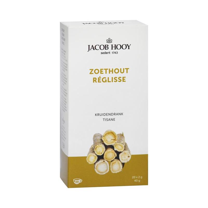 Jacob hooy Jacob Hooy Theezakjes ZOETHOUT - 20zk