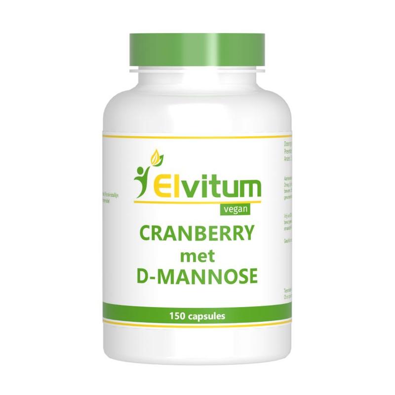 Elvitum Elvitum Cranberry + D-Mannose - 150vcp