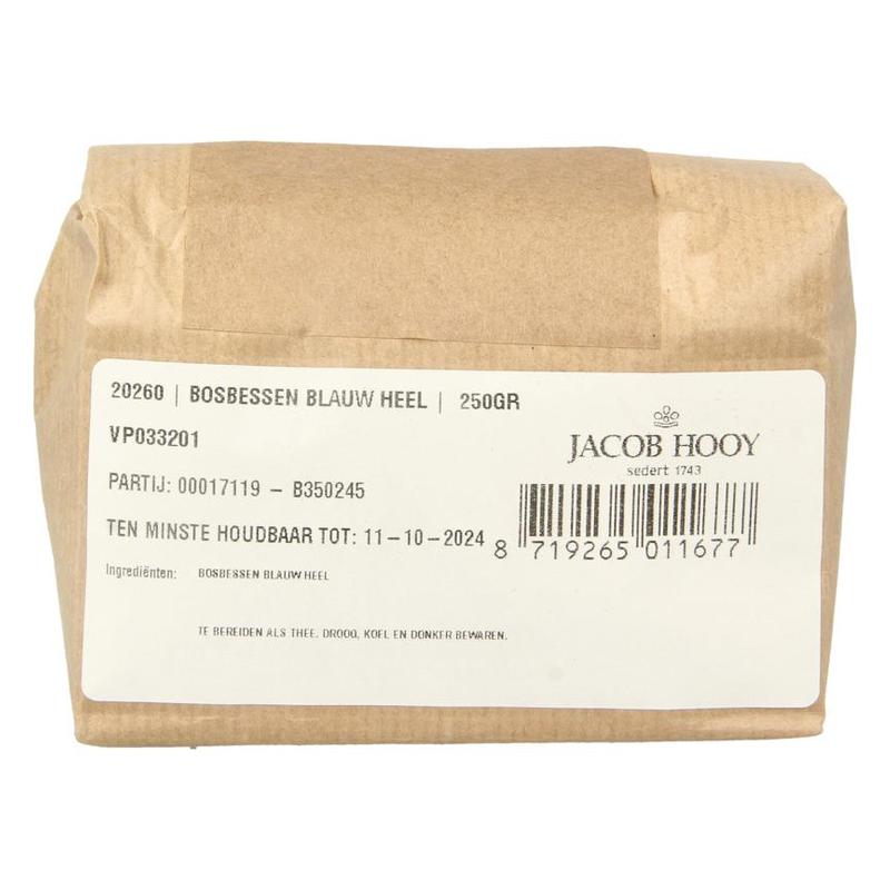 Jacob hooy jacob Hooy BOSBESSEN BLAUW HEEL - 250gr