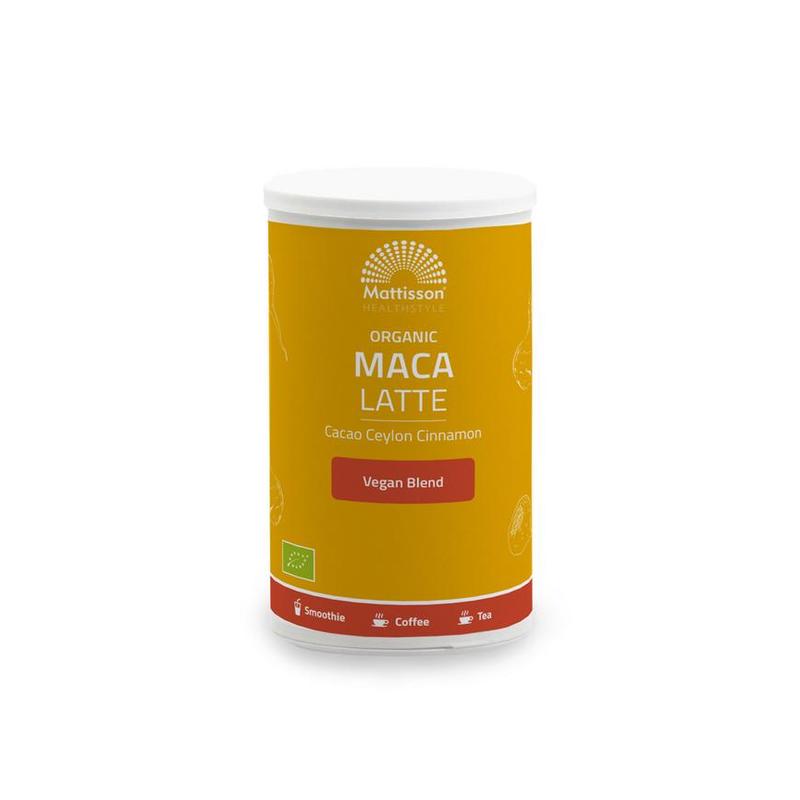 Mattisson Mattisson Org Maca Latte Cacao Ceylon Kaneel 160g - 160gr