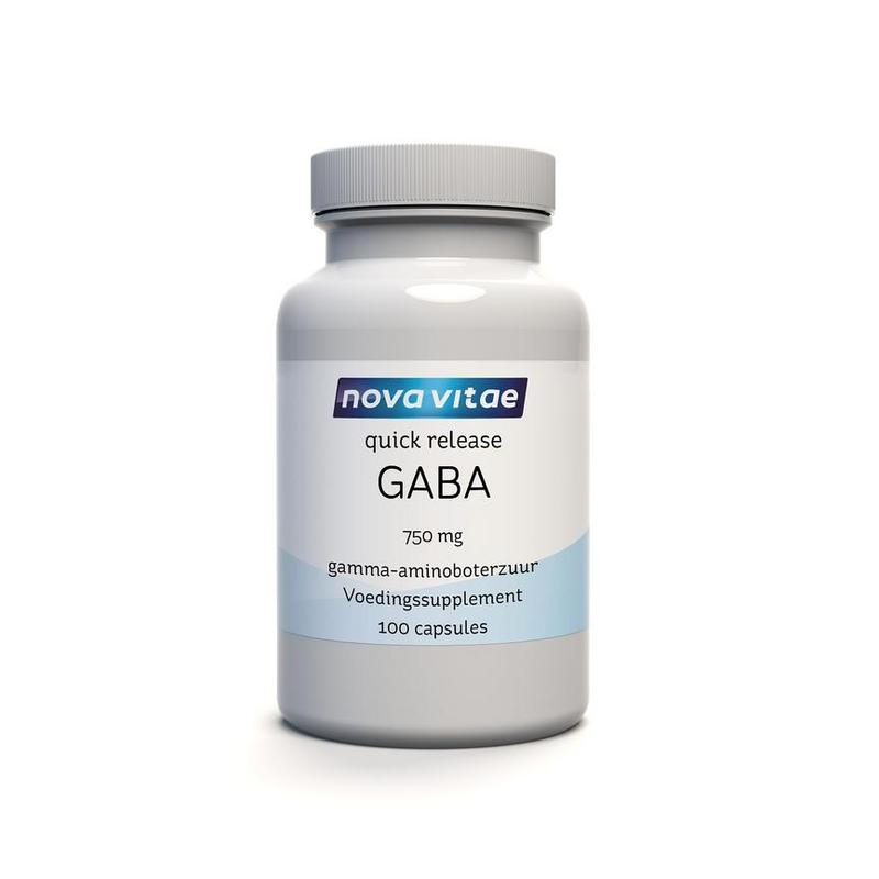 Nova vitae Nova Vitae Gaba 750mg - 100cp