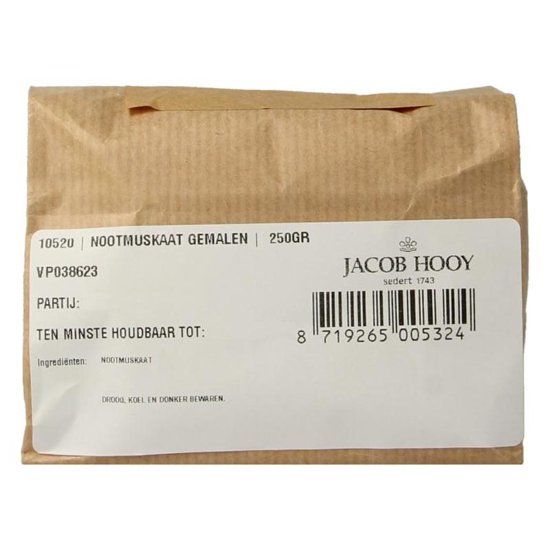 Jacob hooy jacob Hooy NOOTMUSKAAT GEMALEN - 250gr