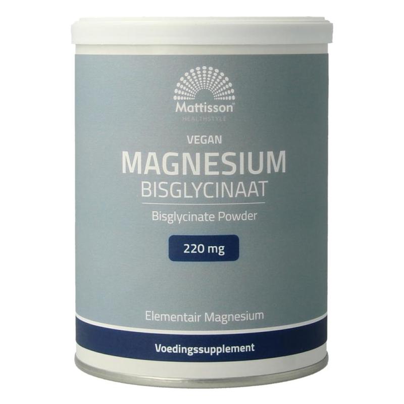 Mattisson Mattisson Magnesium Bisglycinaat Poeder - 200gr