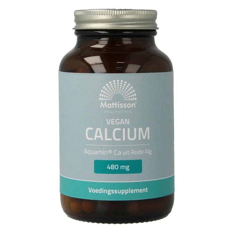 Mattisson Mattisson Calcium Aquamin Ca Uit Rode Alg Vegan - 90vcp