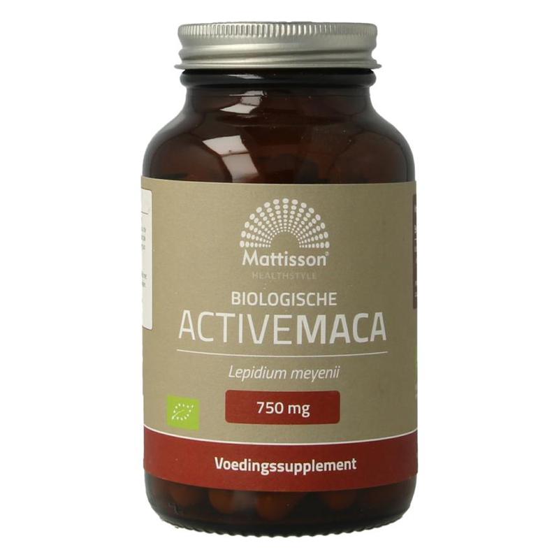 Mattisson Mattisson Bio Active Maca Inca 750mg - 90 vcaps. - 90vcp