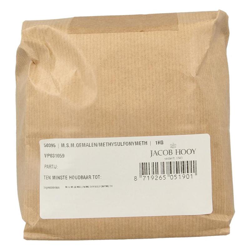 Jacob hooy jacob Hooy M.S.M.GEMALEN/METHYSULFONYMETH - 1kg