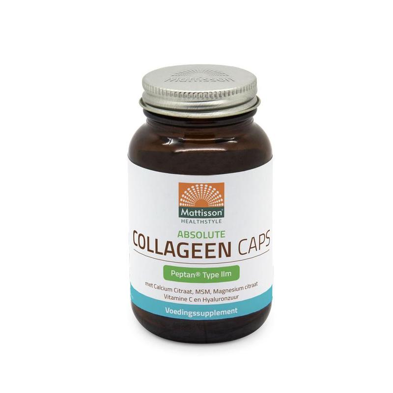 Mattisson Mattisson Absolute Collageen Peptan Type IIm 60cap - 60vcp