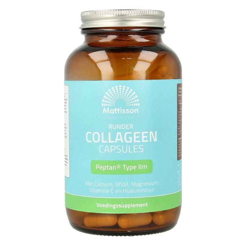Mattisson Mattisson Absolute Collageen Peptan TypeIIm 180cap - 180vcp