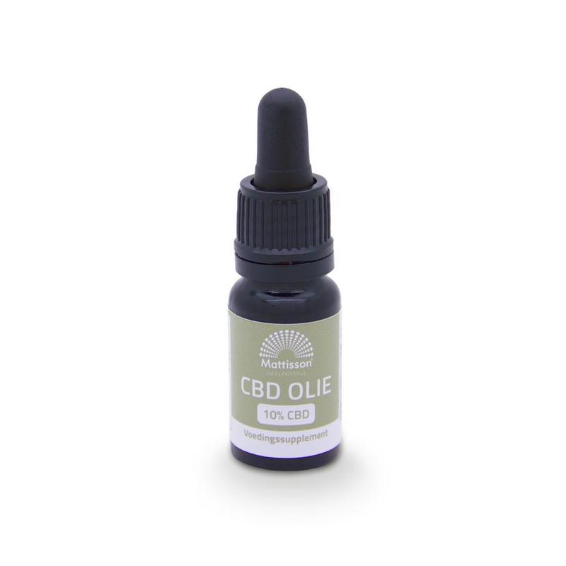 Mattisson Mattisson CBD Olie 10% 10ml - 10ml