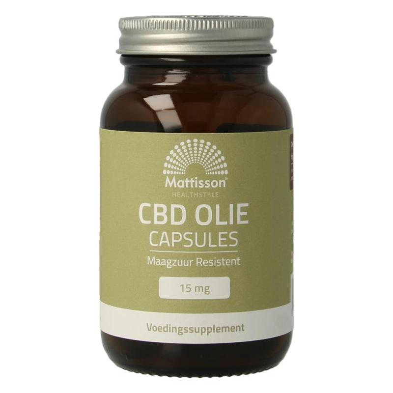 Mattisson Mattisson CBD Caps. 15mg - 60vcp