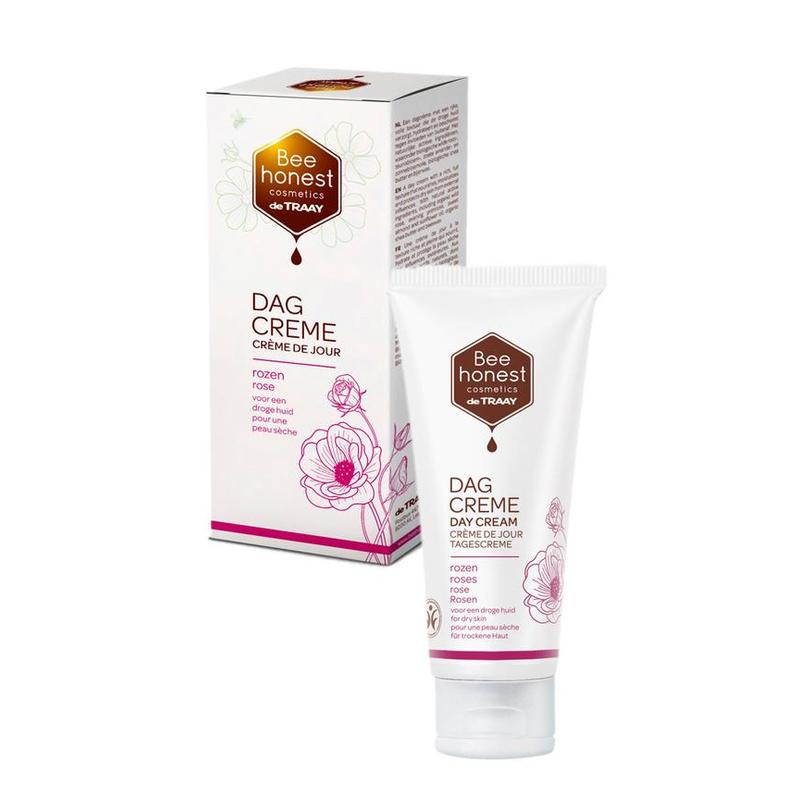 Bee honest Bee Honest DAGCREME ROZEN (DROGE HUID) - 50ml